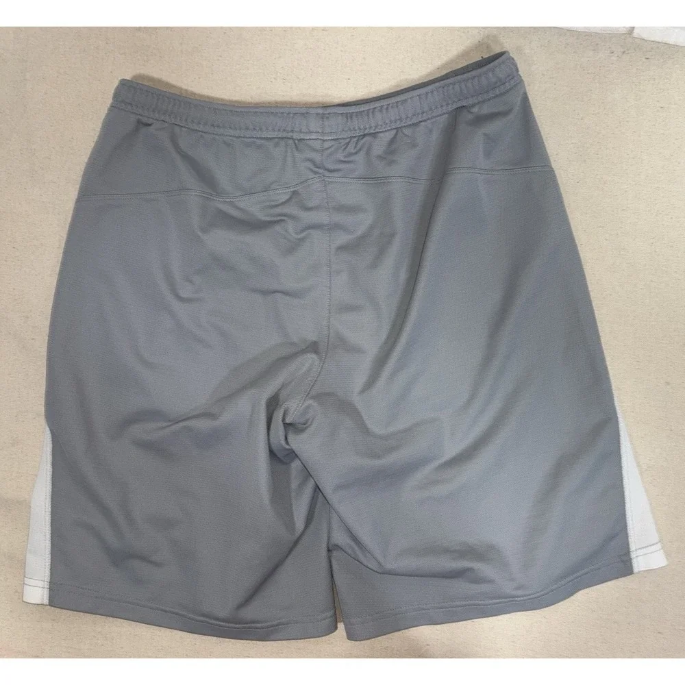 Vintage‎ Nike Shorts Men's Large L Blue Orange Dazzle Shimmer Basketball Gray